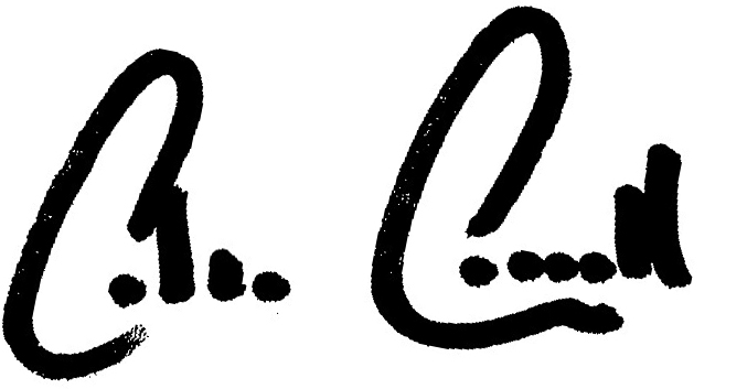 Colin Crowell's Signature